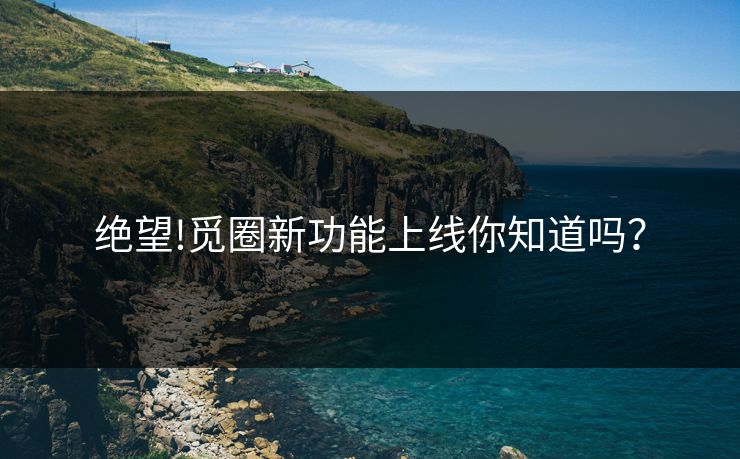绝望!觅圈新功能上线你知道吗？